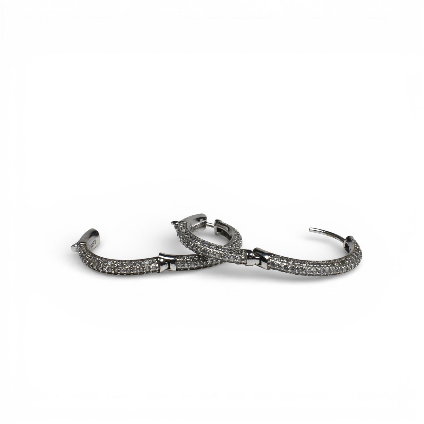 Orecchini Brillanti in Argento 925