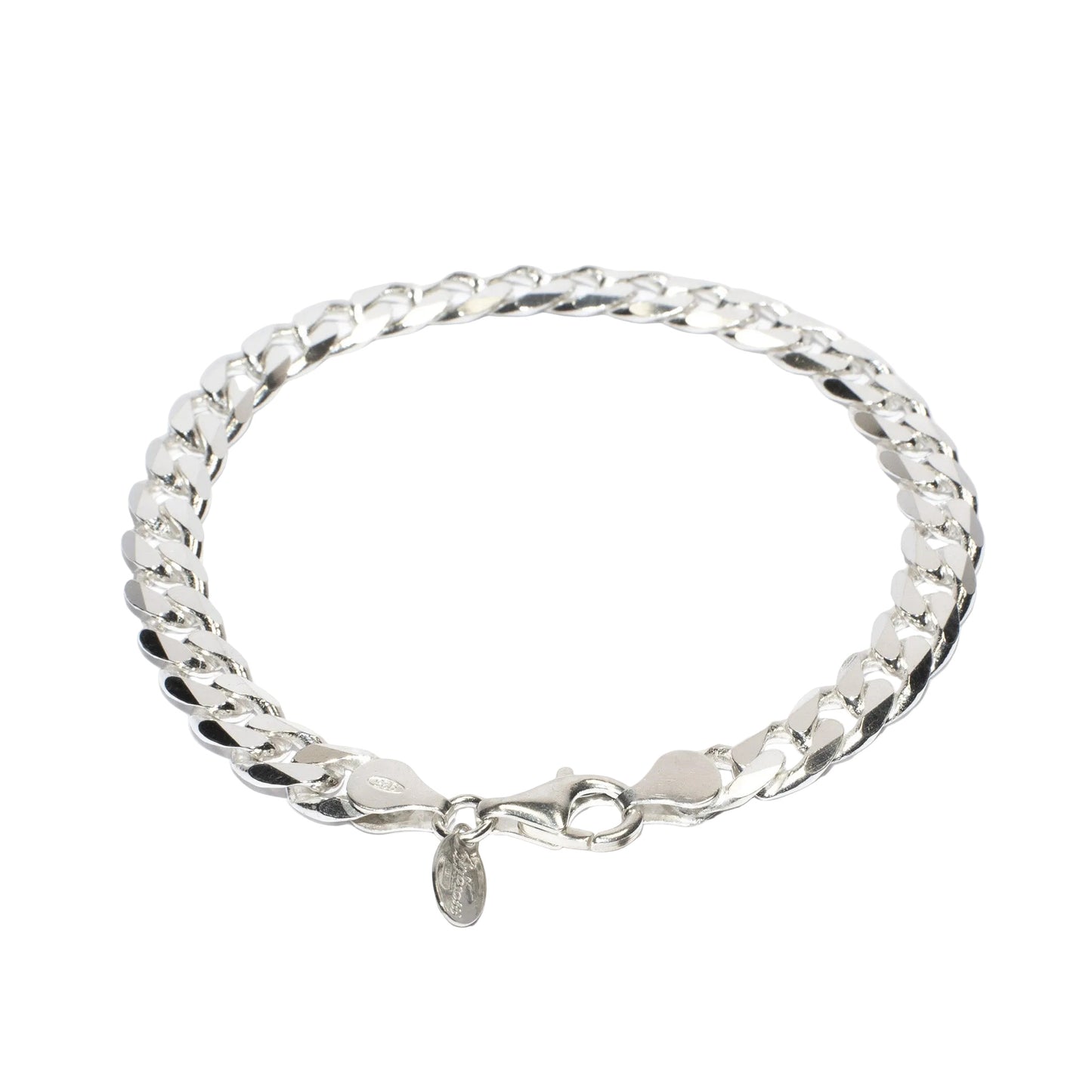 Bracciale Catena Barbazzale Piccola in Argento 925