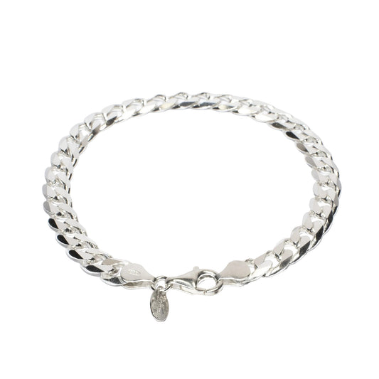 Bracciale Catena Barbazzale Piccola in Argento 925