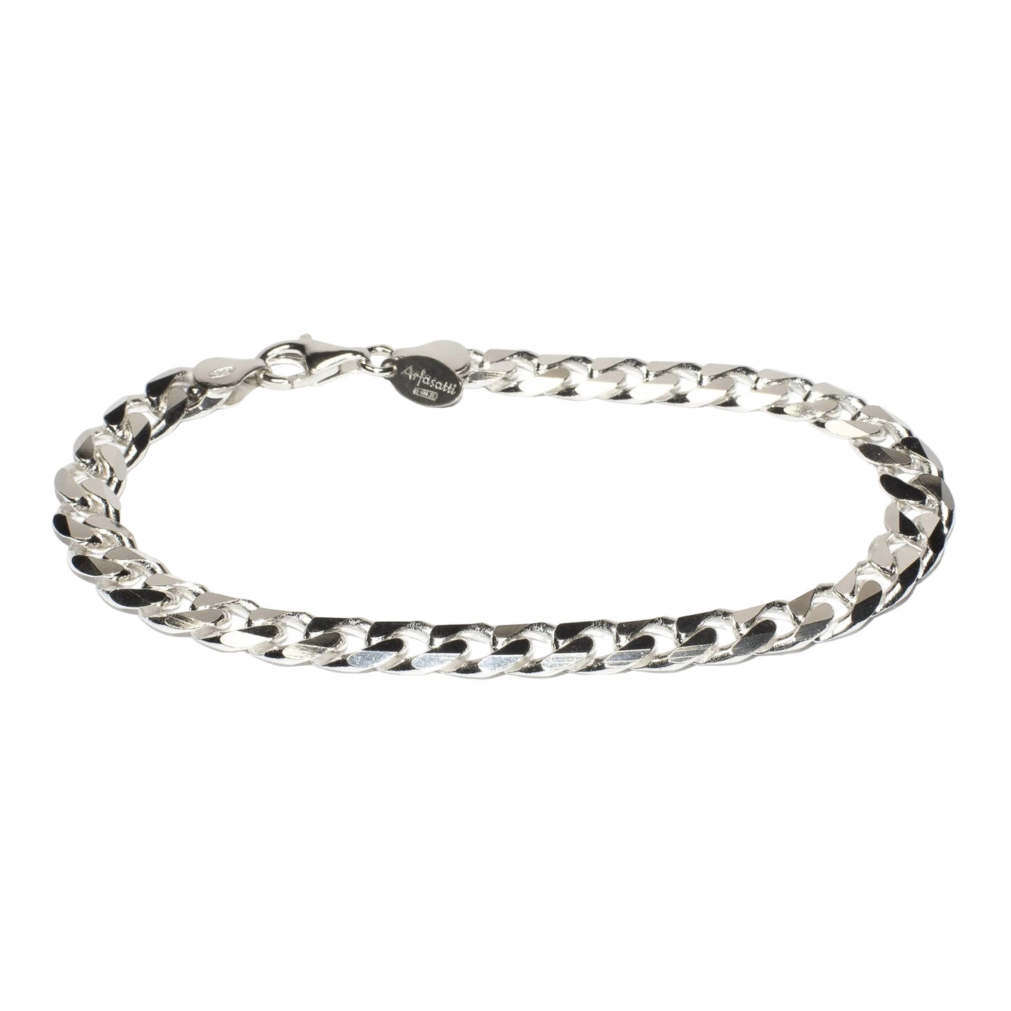 Bracciale Catena Barbazzale Piccola in Argento 925