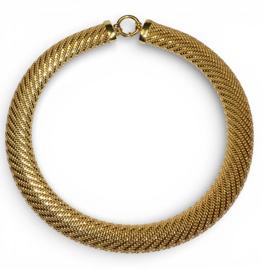 Girocollo Serpente in Argento 925 placcato in Oro