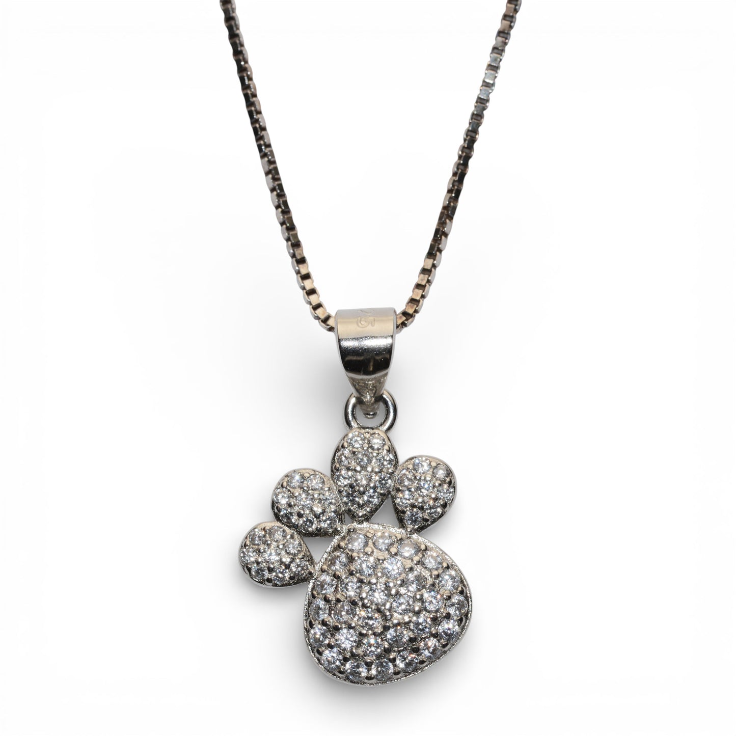 Catenina con Pendente Impronta in Argento 925