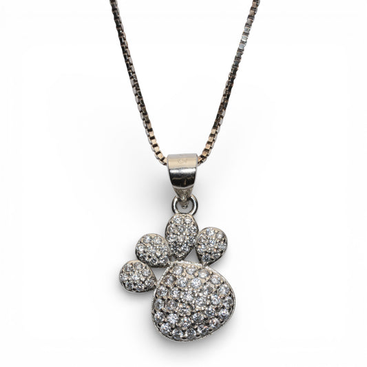 Catenina con Pendente Impronta in Argento 925