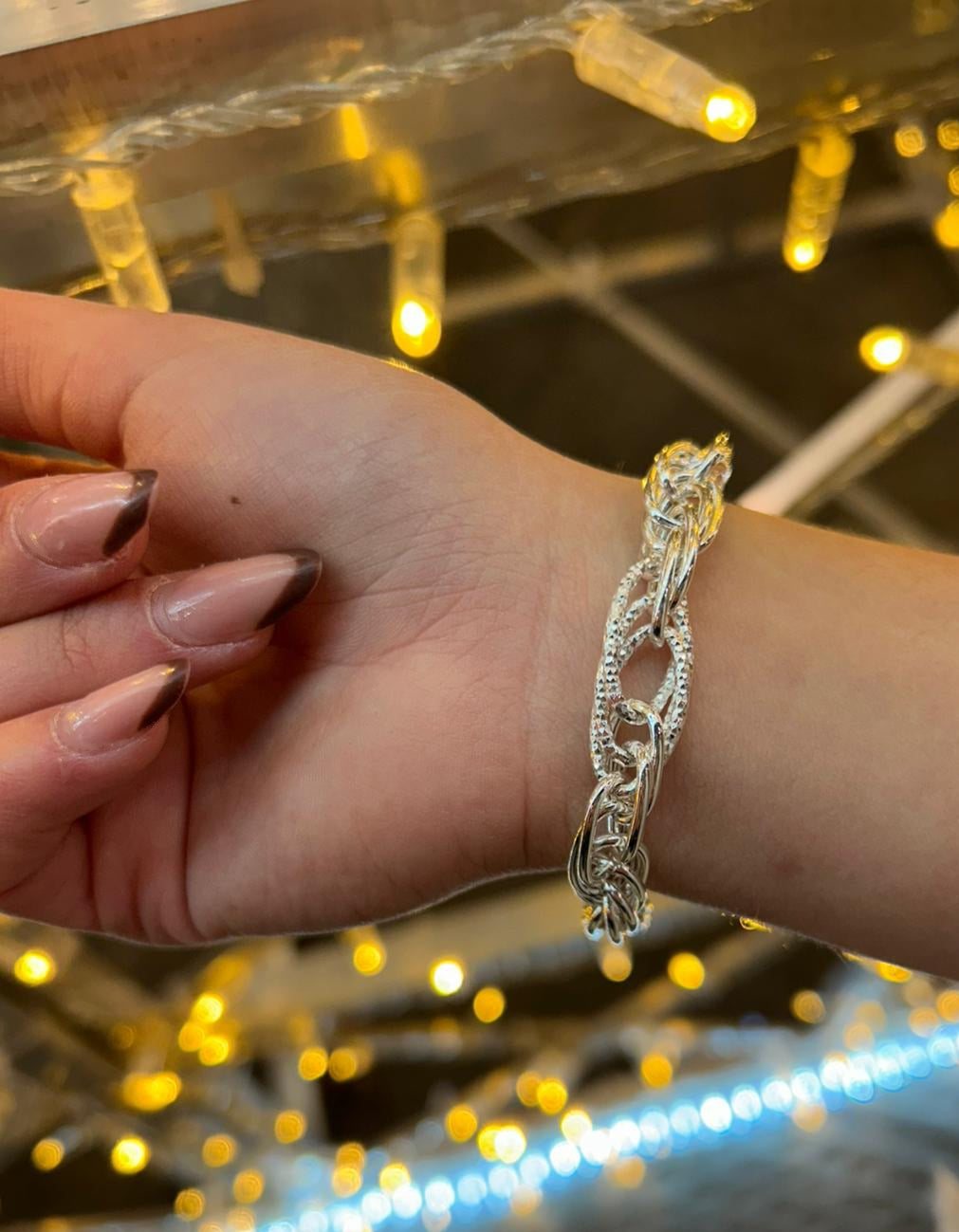 Women's Twisted Bracelet in 925 Silver