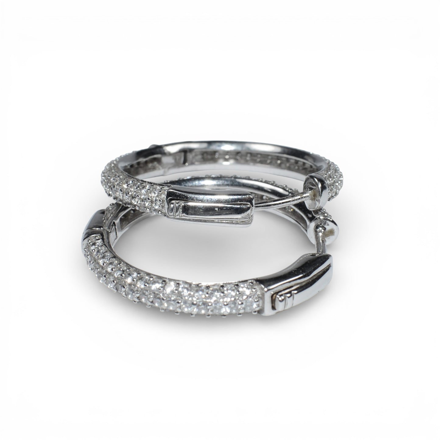 Orecchini Brillanti in Argento 925